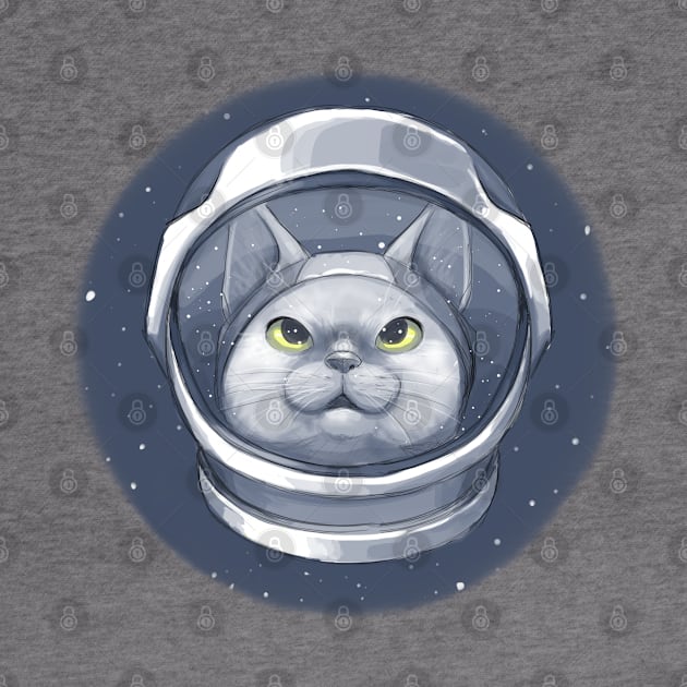 Astro Cat by SaintBree